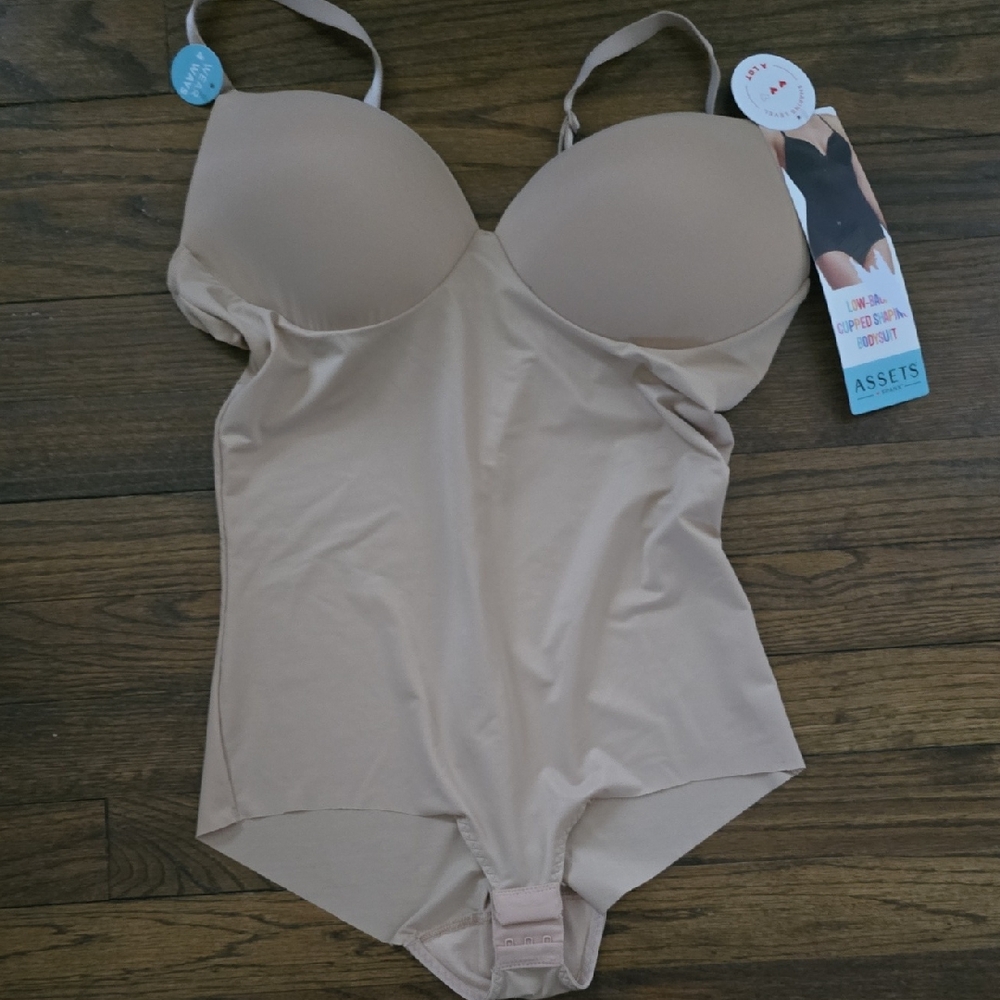Assets By Spanx Nude Shaping Bodysuit